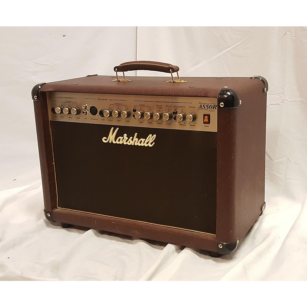 Used Marshall AS50R 50W 2X8 Acoustic Guitar Combo Amp Guitar Center