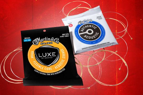  - Save 20% on select Martin Kovar & Authentic Acoustic strings Thru Jan. 3