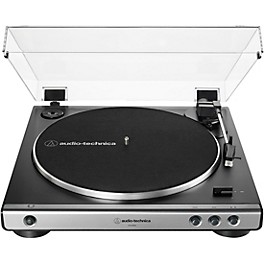 Audio-Technica AT-LP60X Fully Automatic Belt-Drive Stereo Record Player Gunmetal