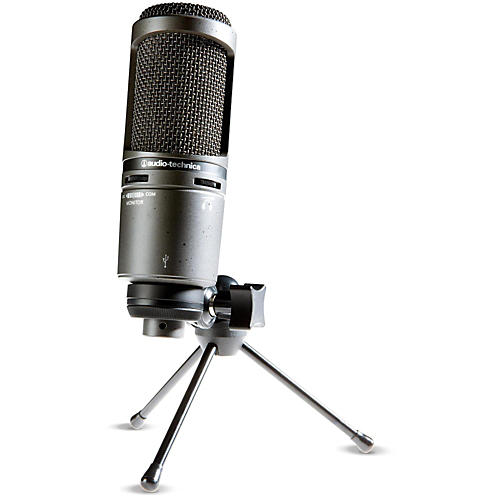 audio technica at2020 usb condenser microphone