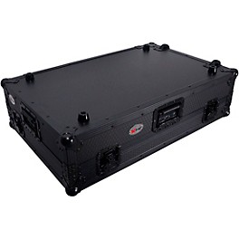 Blemished ProX ATA Flight Style Wheel Road Case For RANE Four DJ Controller with 1U Rack Space - All Black