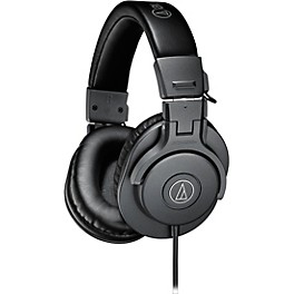 Open Box Audio-Technica ATH-M30x Closed-Back Professional Studio Monitor Headphones Matte Grey