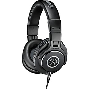 Audio-Technica ATH-M40x Closed-Back Professional Studio Monitor Headphones  Black | Guitar Center