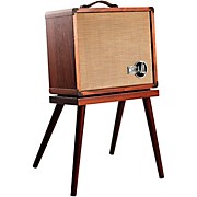 AV150-10 Acoustic Guitar and Vocal Amplifier With Amp Stand Mahogany