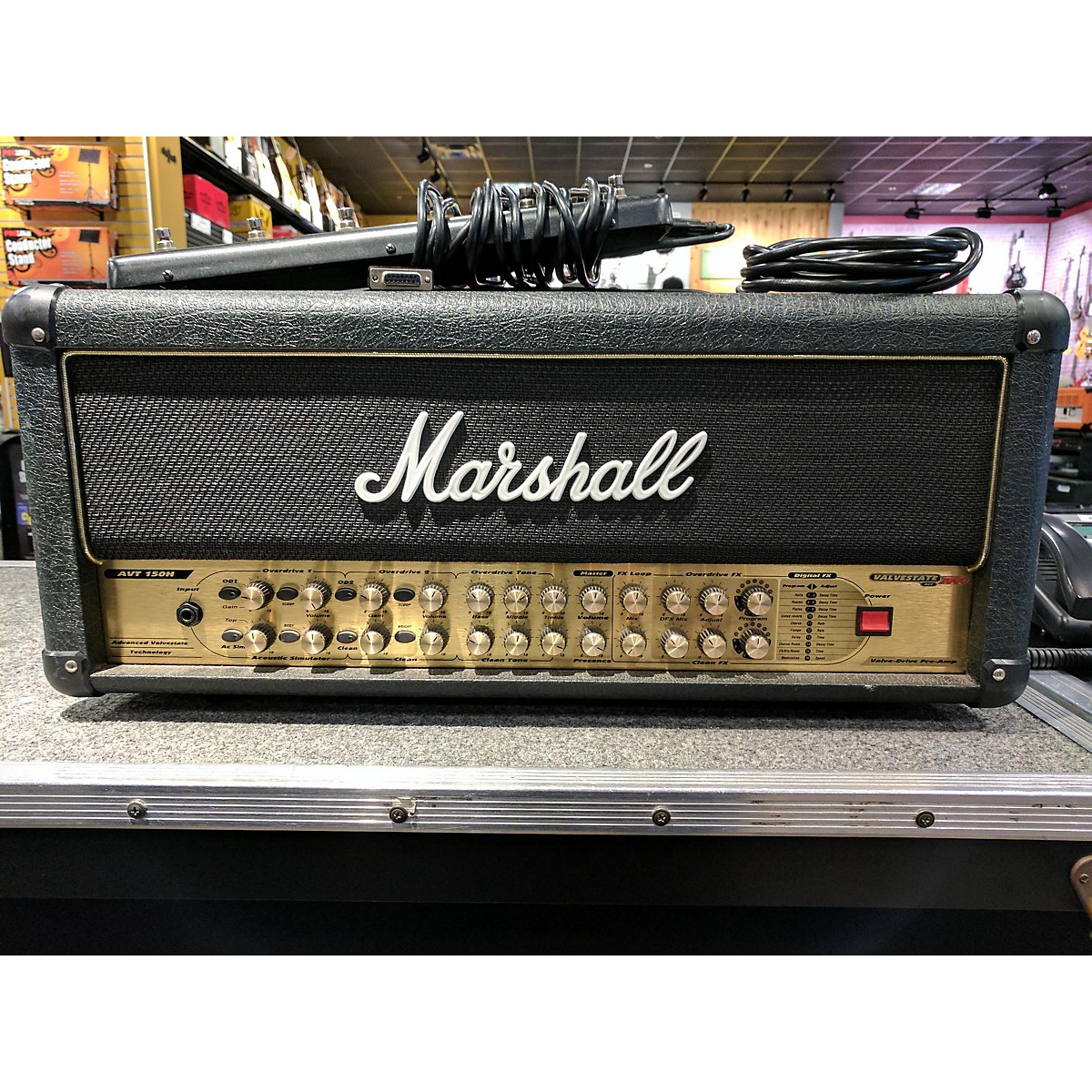 Used Marshall AVT 150H Solid State Guitar Amp Head Guitar Center