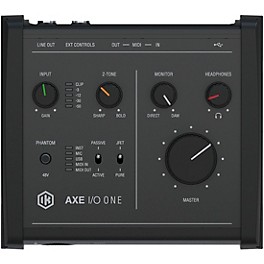 Open Box IK Multimedia AXE I/O ONE 1-Channel USB-C Audio Interface Level 1