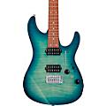 Ibanez AZ24S1F Standard Electric Guitar Transparent Turquoise Burst
