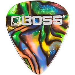BOSS Abalone Celluloid Guitar Pick 12-Pack