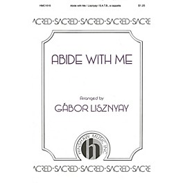 Hinshaw Music Abide with Me SATB composed by William H. Monk