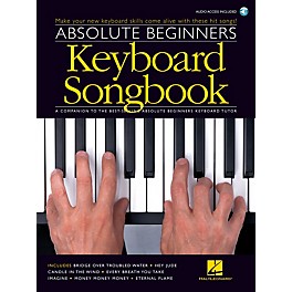 Music Sales Absolute Beginners - Keyboard Songbook Book/Audio Online