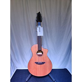 Used Breedlove Ac250/sm12 Natural 12 String Acoustic Guitar 12 String Acoustic Electric Guitar