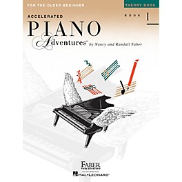 Faber Piano Adventures Accelerated Piano Adventures for the Older Beginner - Theory Bk 1, International Edition Faber Piano