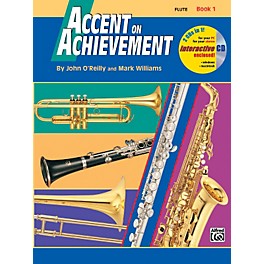 Alfred Accent on Achievement Book 1 Flute Book & CD