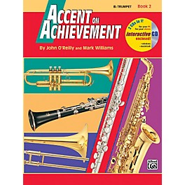 Alfred Accent on Achievement Book 2 B-Flat Trumpet Book & CD