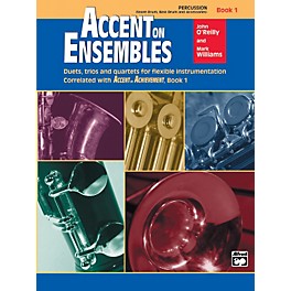 Alfred Accent on Ensembles Book 1 Percussion
