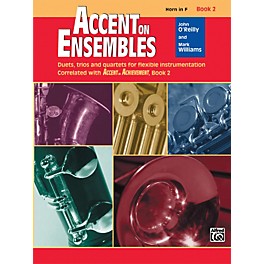 Alfred Accent on Ensembles Book 2 Horn in F