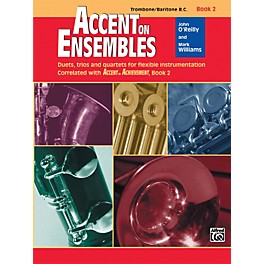 Alfred Accent on Ensembles Book 2 Trombone/Baritone B.C.