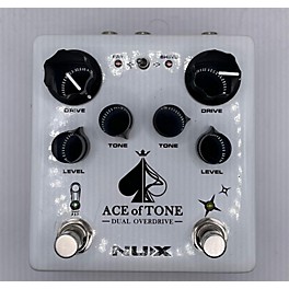 Used NUX Ace Of Tone Dual Overdrive Effect Pedal