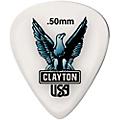 Clayton Acetal Standard Guitar Picks .50 mm 1 Dozen