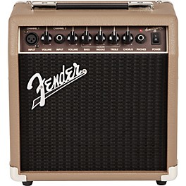 Open Box Fender Acoustasonic 15 Acoustic Combo Amp Level 1 Tan