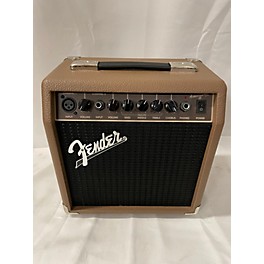 Used Fender Acoustasonic 15 Acoustic Guitar Combo Amp