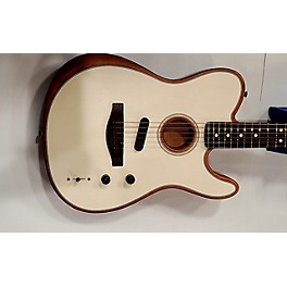 Used Fender Acoustasonic Player Tele Acoustic Electric Guitar