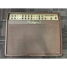 Used Roland Acoustic Chorus 100 Acoustic Guitar Combo Amp