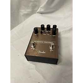 Used Fender Acoustic Reverb Effect Pedal