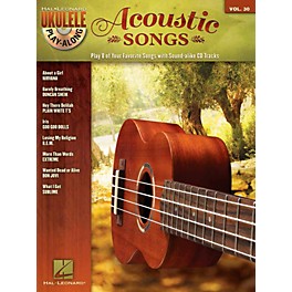 Hal Leonard Acoustic Songs - Ukulele Play-Along Vol. 30 Book/CD