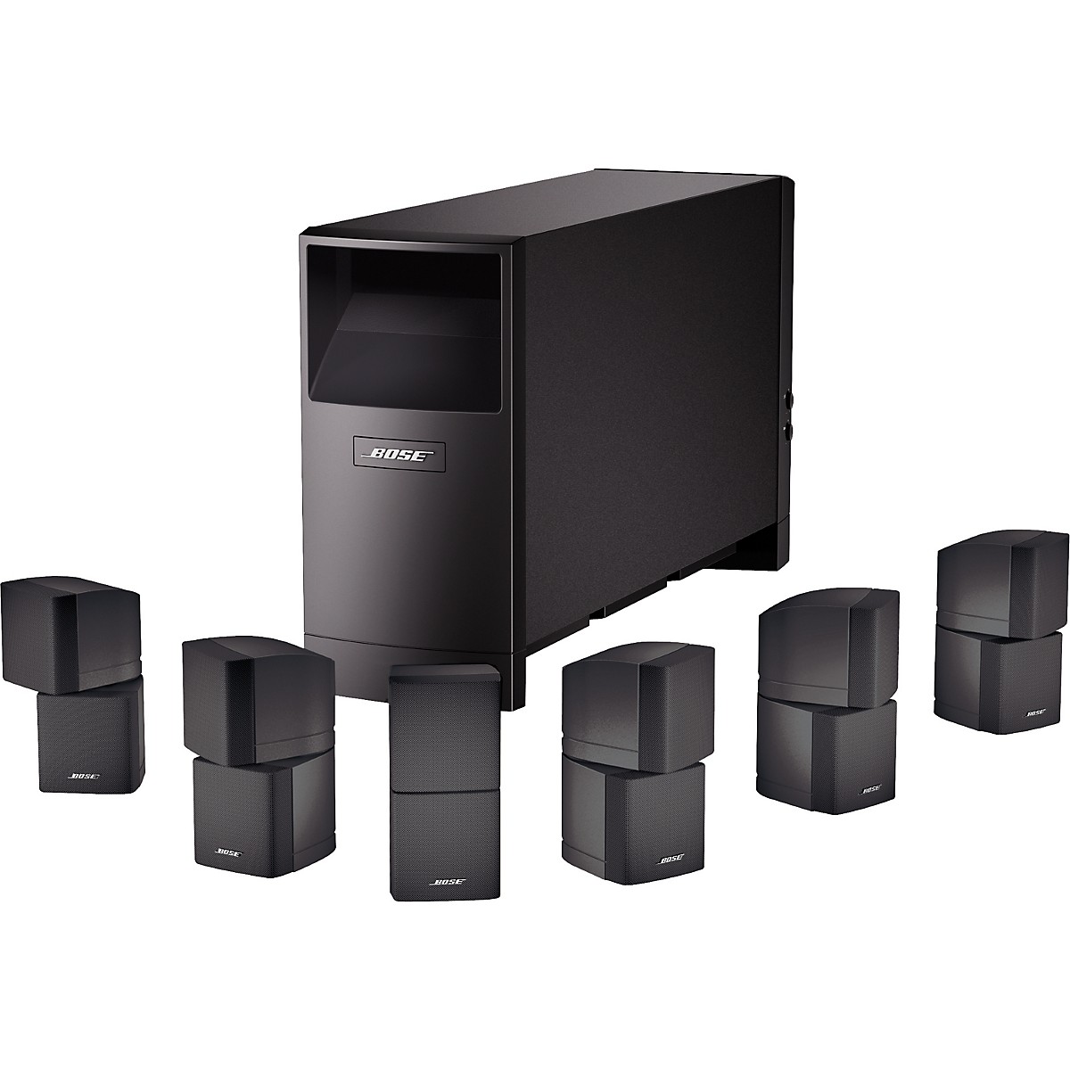 Bose Acoustimass Home Entertainment Speaker System Black Guitar Center