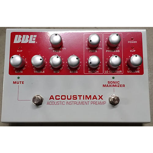 Used BBE Acoustimax Sonic Maximizer/Preamp Pedal Guitar Preamp | Guitar ...