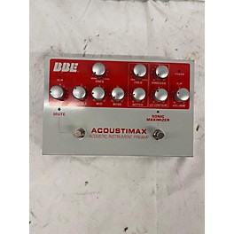 Used BBE Acoustimax Sonic Maximizer/Preamp Pedal Guitar Preamp
