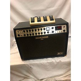 Used Behringer Acx1000 Ultracoustic Acoustic Guitar Combo Amp