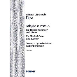 Schott Adagio and Presto Schott Series