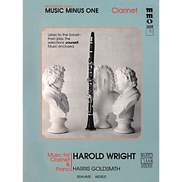 Music Minus One Advanced Clarinet Solos - Volume IV Music Minus One Series Performed by Harold Wright