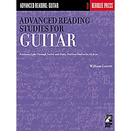 Hal Leonard Advanced Reading Studies for Guitar Book