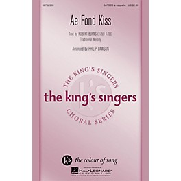 Hal Leonard Ae Fond Kiss SATBBB a cappella by King's Singers arranged by Philip Lawson