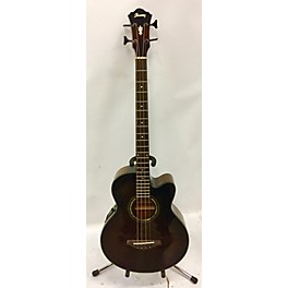 Used Ibanez Aeb10bbe Acoustic Bass Guitar