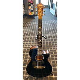 Used Ibanez Aeg550-bk Acoustic Electric Guitar