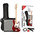 Squier Affinity Jazz Bass Limited-Edition Pack With Fender Rumble 15W Bass Combo Amp Candy Apple Red