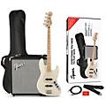 Squier Affinity Jazz Bass Limited-Edition Pack With Fender Rumble 15W Bass Combo Amp Olympic White