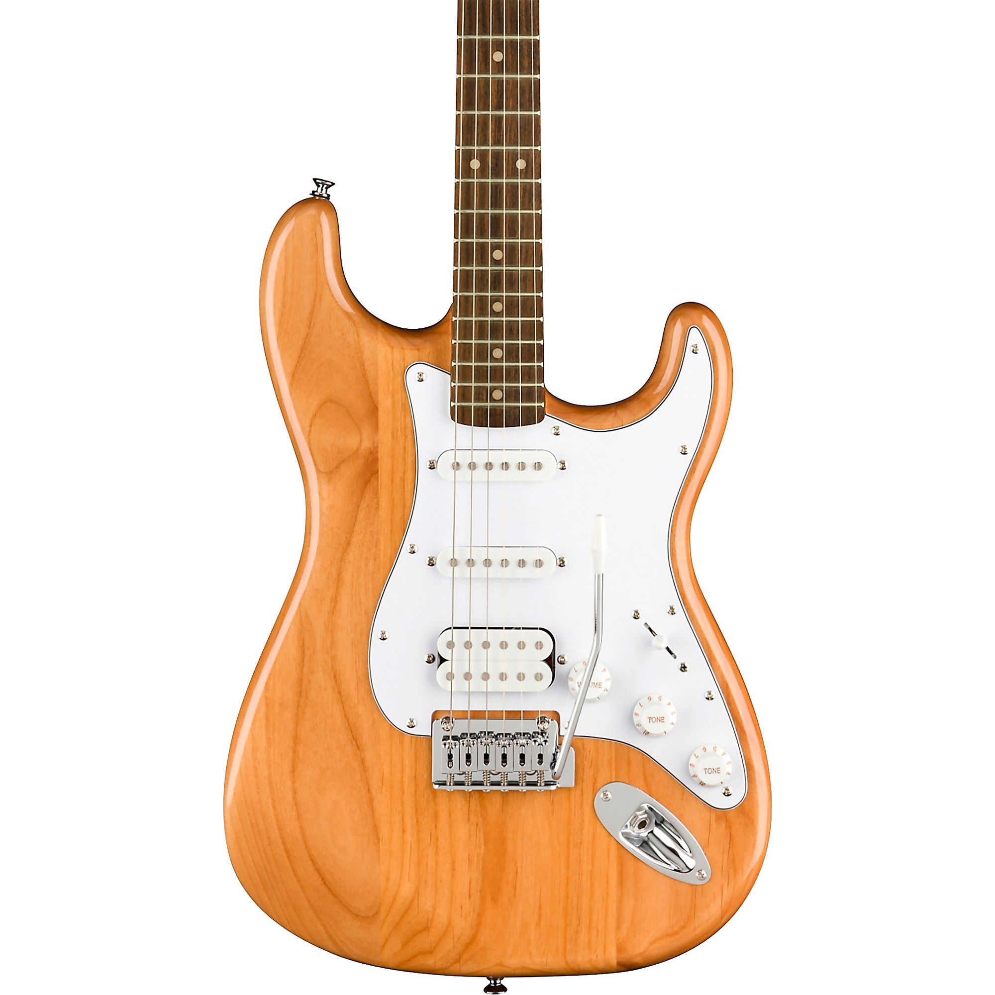 Squier Affinity Series Stratocaster Hss Limited Edition Electric Guitar Natural Guitar Center 3217