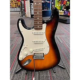 Used Squier Affinity Stratocaster Left Handed Electric Guitar