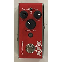 Used Fishman Afx Acoustiverb Effect Pedal