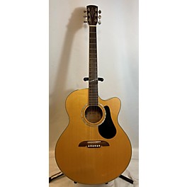Used Alvarez Aj60sc Acoustic Electric Guitar