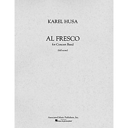 Associated Al Fresco (Full Score) Concert Band Composed by Karel Husa