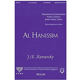 Transcontinental Music Al Hanissim (For the Miracles) SATB composed by J.A. Kawarsky