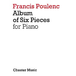Chester Music Album of Six Pieces for Piano Music Sales America Series