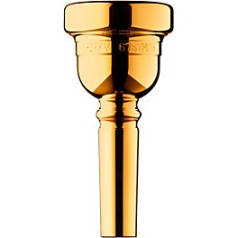 Laskey Alessi Symphony Signature Series Large Shank Trombone Mouthpiece in Gold