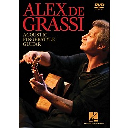 Hal Leonard Alex De Grassi - Acoustic Fingerstyle Guitar Instructional (DVD)
